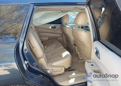 2013 Nissan Pathfinder Sl z USA, uszkodzony, nr VIN 5N1AR2MN3DC647391